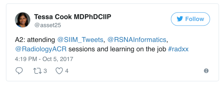 RADxx Tweet Chat 3 