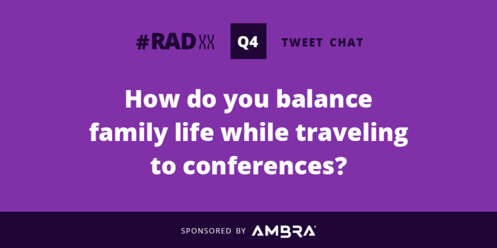 RADxx Tweet Chat Question 4