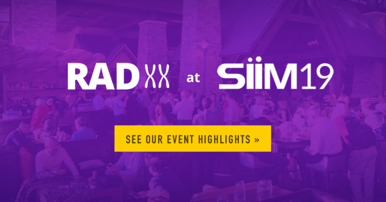 RADxx Networking Event during SIIM19
